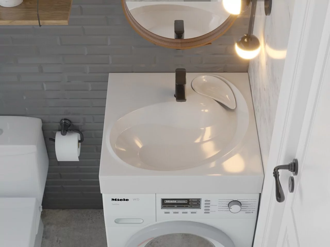 Раковина Stella Polar Бьянка 60х60 белая от магазина Vanna-Vanna.ru!