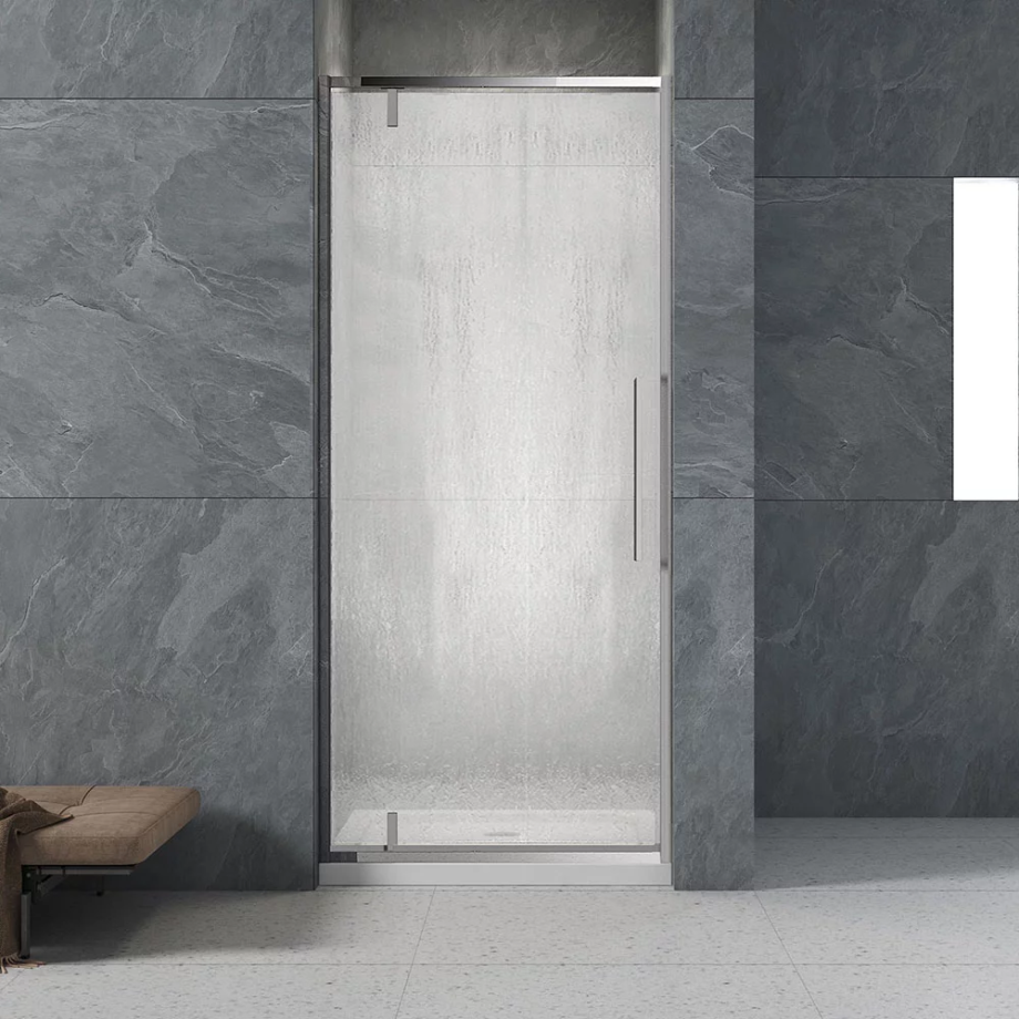 Душевая дверь Veconi Vianno VN-33R, 900x1950, хром, стекло дождь