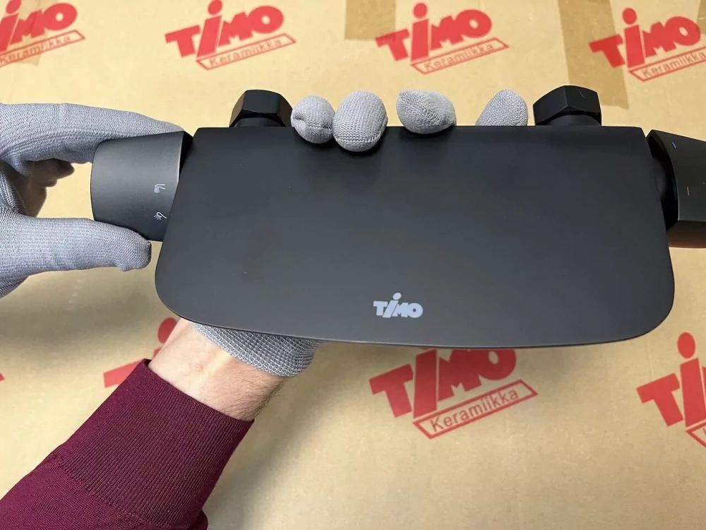 Смеситель для ванны Timo Helmi 4024/03Y черный матовый от магазина Vanna-Vanna.ru!