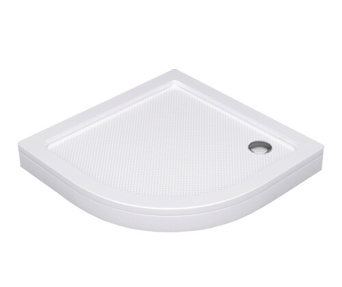 Поддон для душа WasserKraft Isen 26T23 100х100 полукруглый, акриловый, белый
