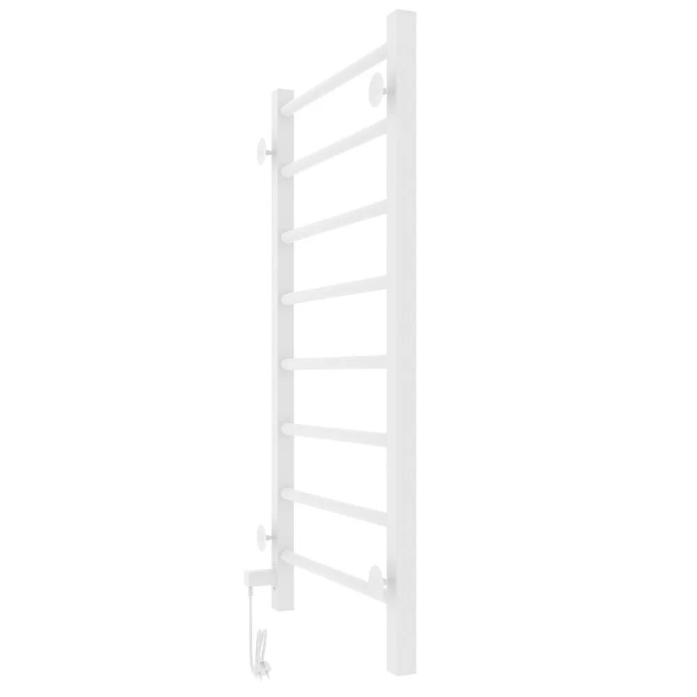Полотенцесушитель электрический Laris Феличия ЧК П8 400х800 с терморегулятором, правый, белый матовый