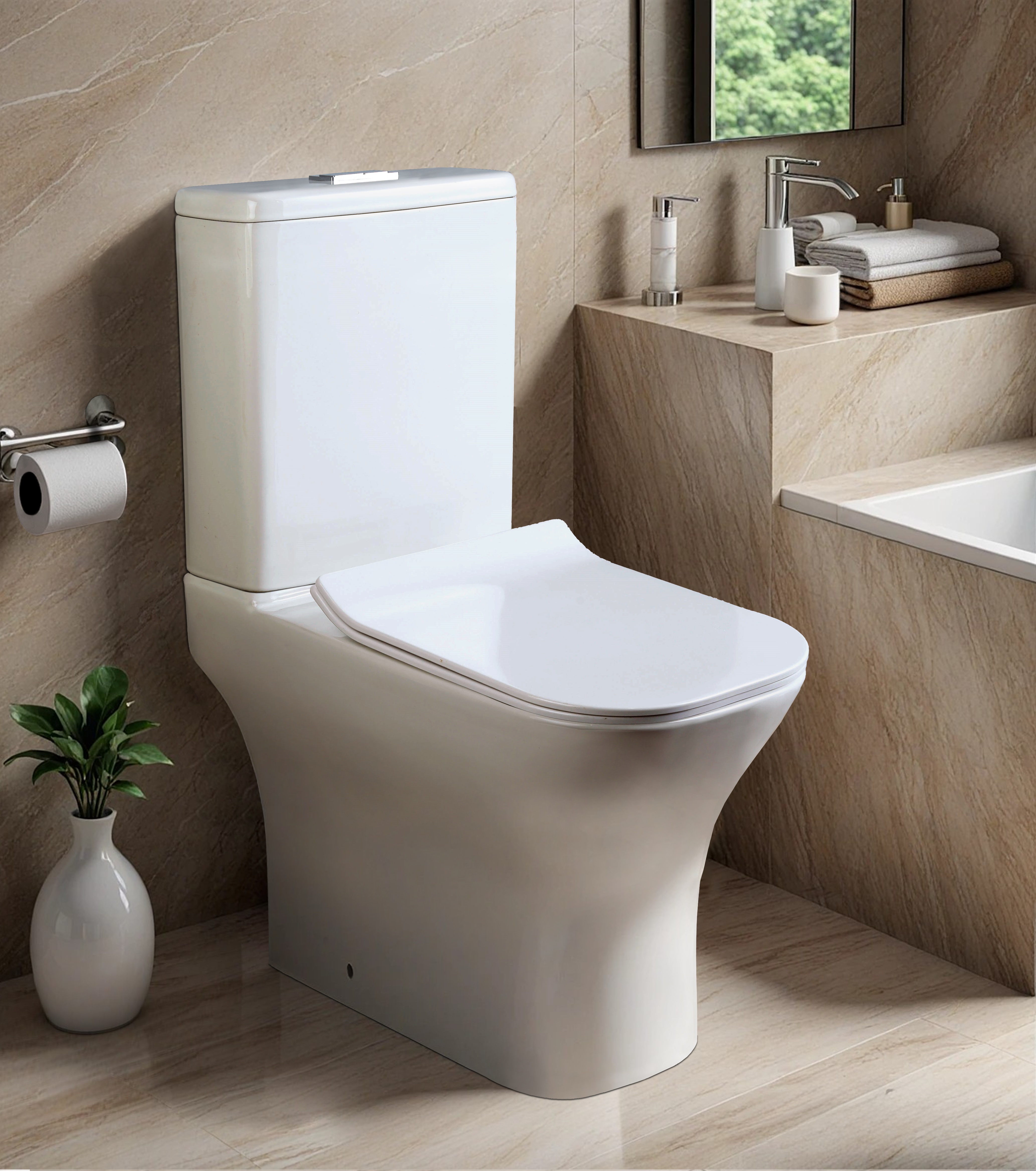 Унитаз Cerutti Spa VETTORE Tornado CT10816 напольный, белый
