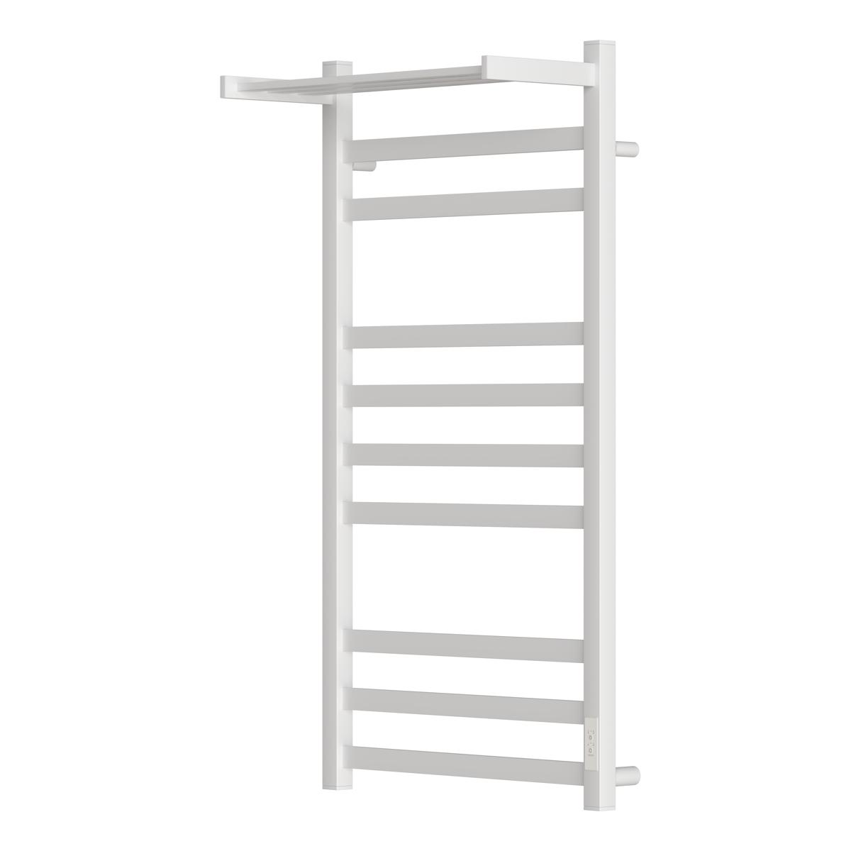 Полотенцесушитель электрический APEXTERMO Terra TR01104WM 1000x400 с полкой, белый матовый