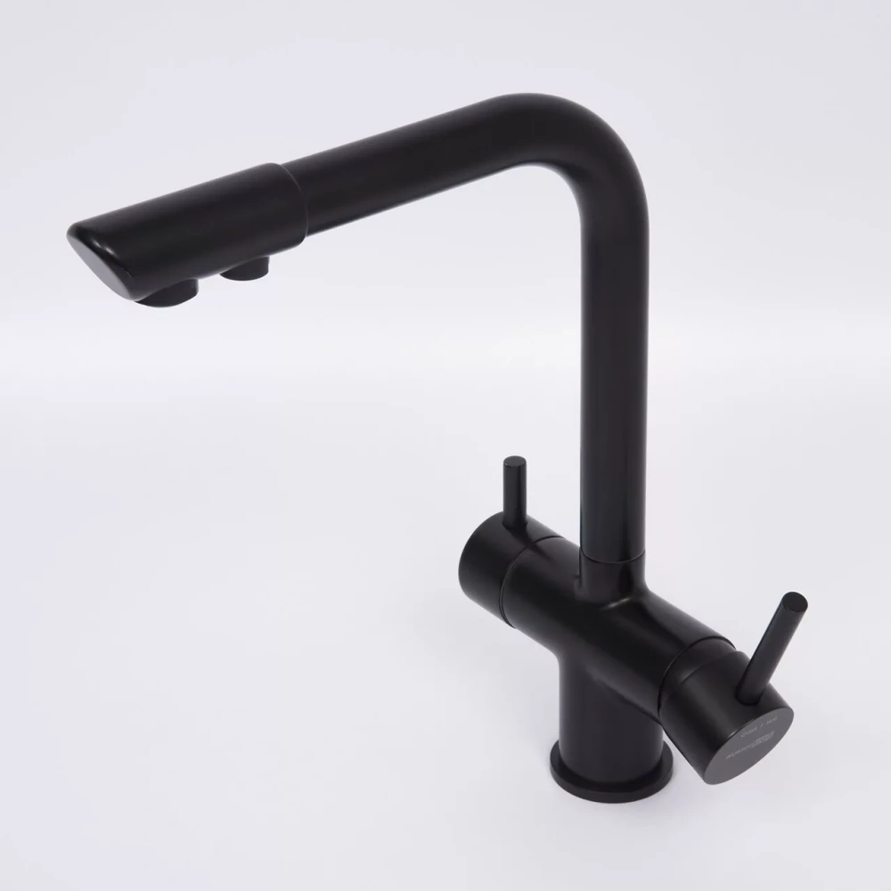 Смеситель для кухни WasserKraft A8367 черный Soft-touch от магазина Vanna-Vanna.ru!
