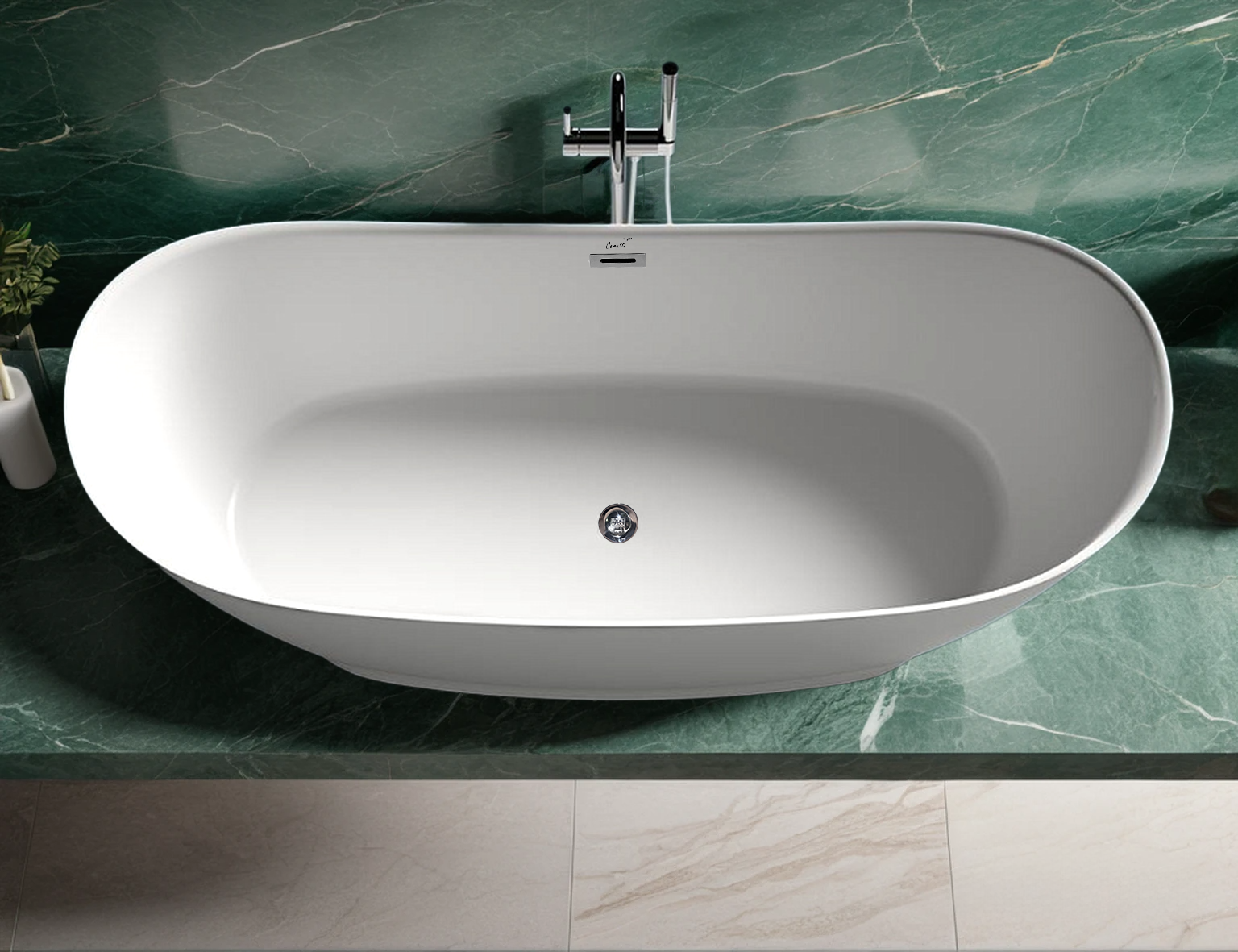 Ванна акриловая Cerutti Spa NEMI170II отдельностоящая (1700x740x730)