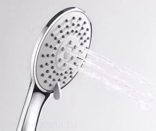 Лейка душевая WasserKraft A002 хром, 3 режима