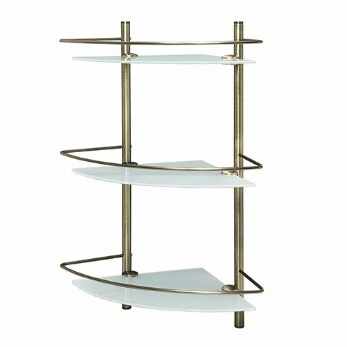 Полка WasserKraft K-3533 светлая бронза