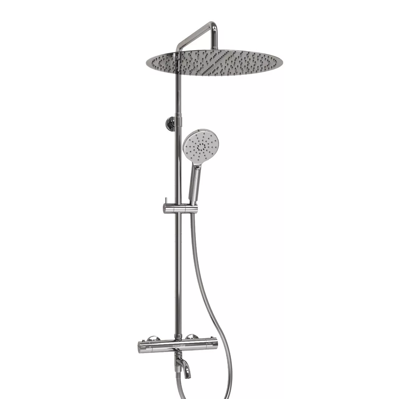 Душевая стойка WasserKraft A188.117.127.087.CH Thermo хром