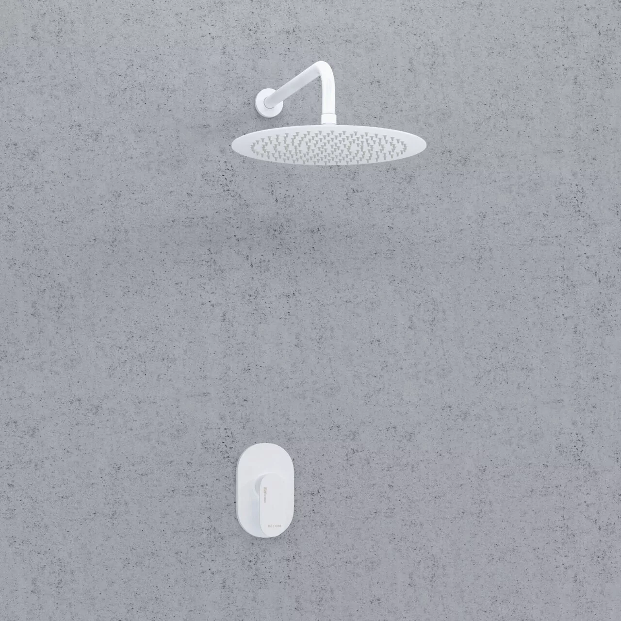 Душевой комплект WasserKraft Mindel A85146 белый Soft-touch