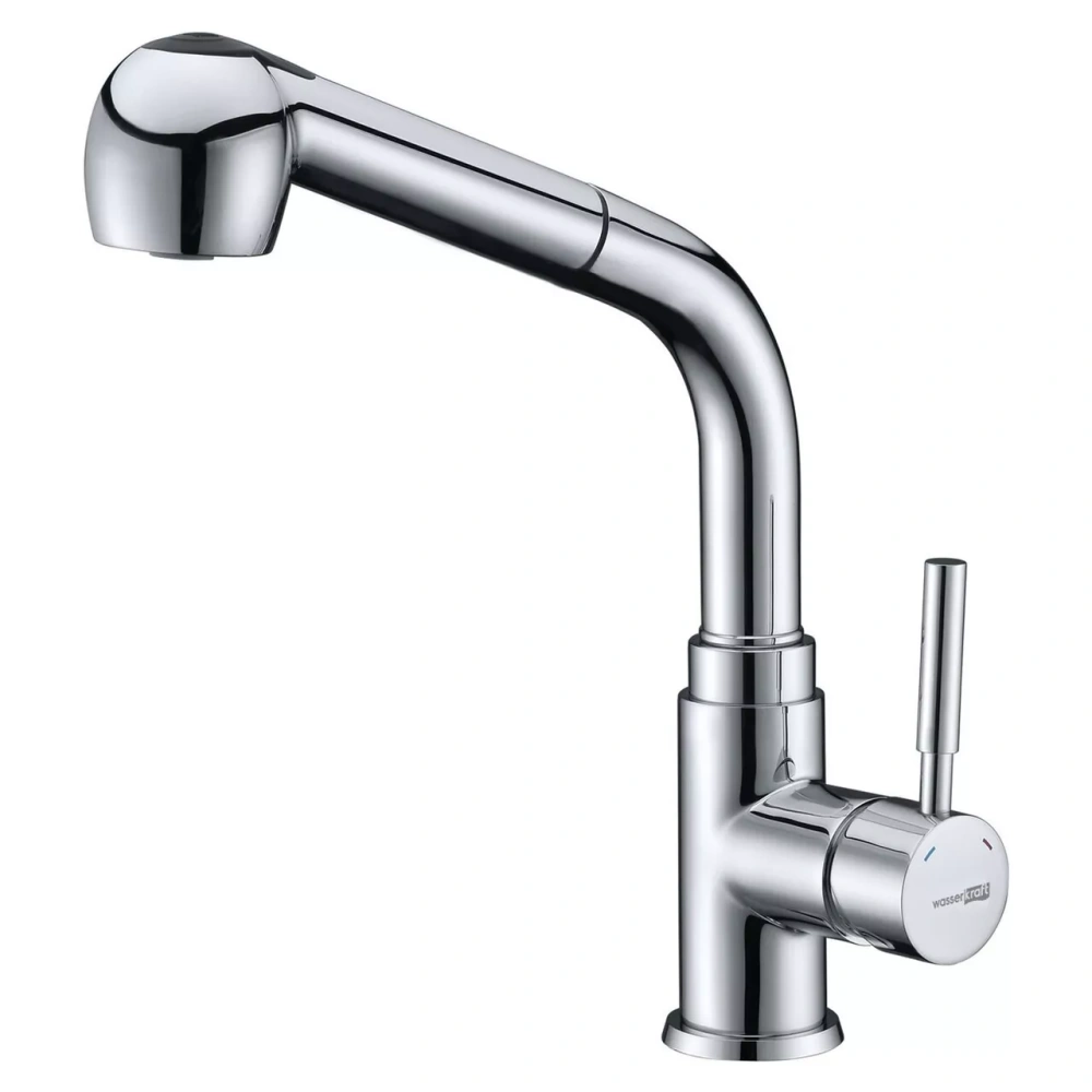 Смеситель для кухни WasserKraft Main 4166 хром от магазина Vanna-Vanna.ru!