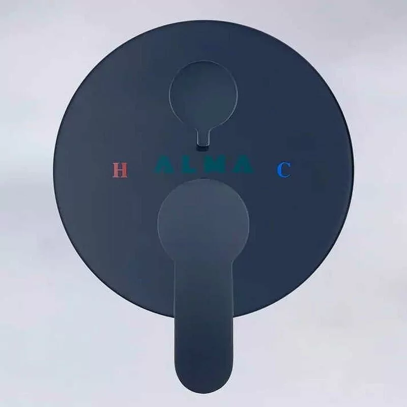 Душевой комплект ALMAes Ruver TVZ-8830 черный матовый