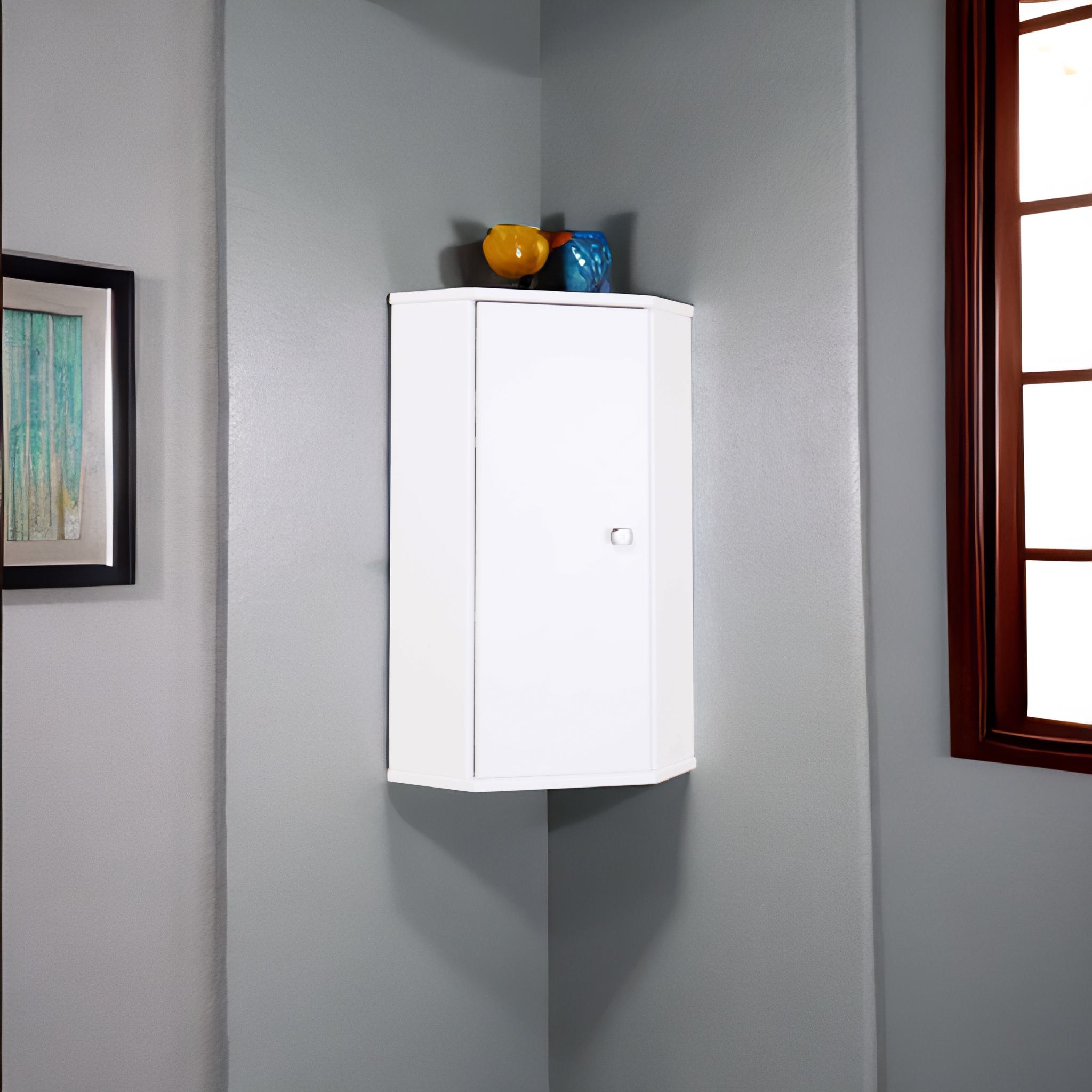 Шкаф навесной Onika Модерн 34 универсальный, угловой, белый