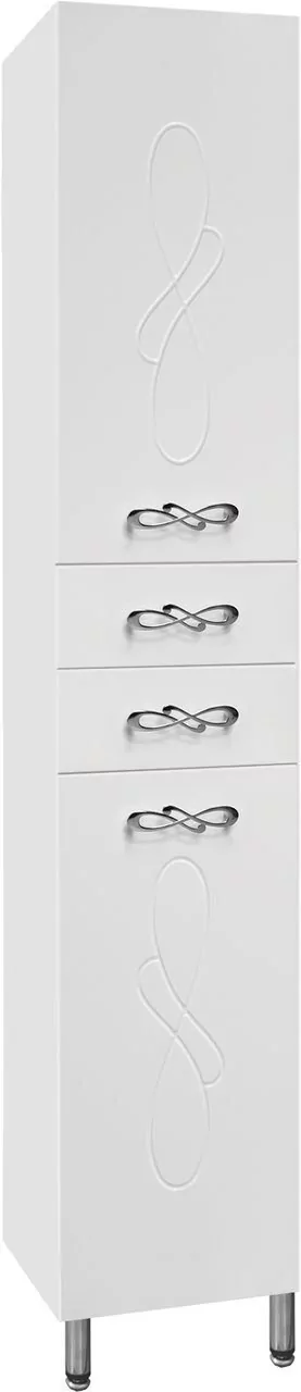 Пенал Style Line Венеция 36 напольный, белый