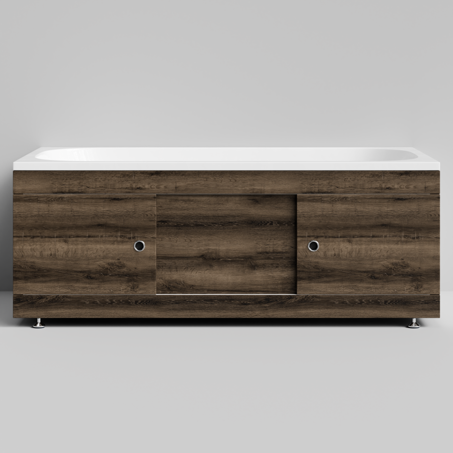 Экран под ванну Vod-ok Купе 150 раздвижной Дуб крымский коричневый