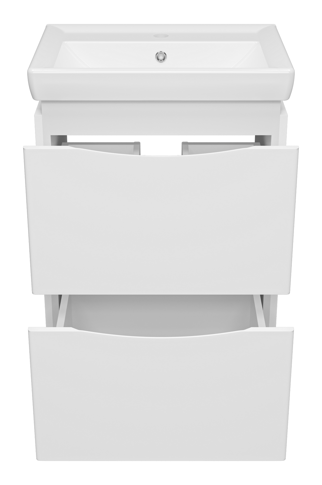 Тумба с раковиной Misty Венера 55 белый