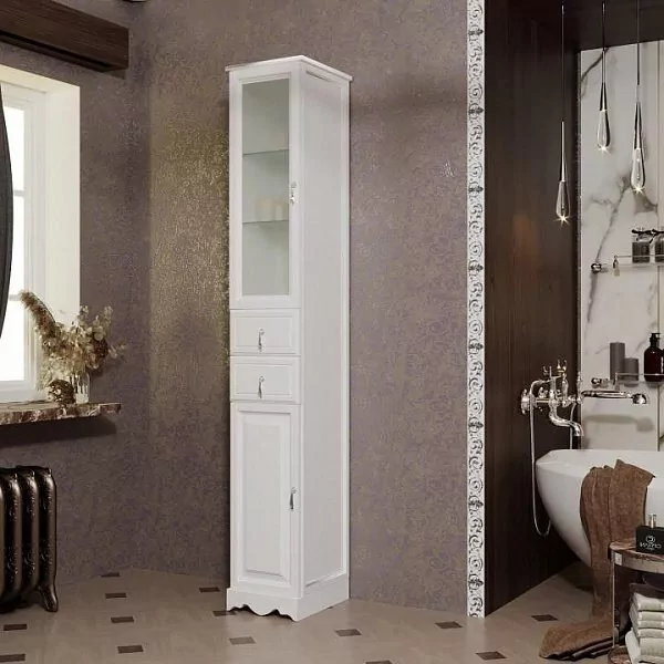 Пенал Opadiris Риспекто 30 L белый матовый