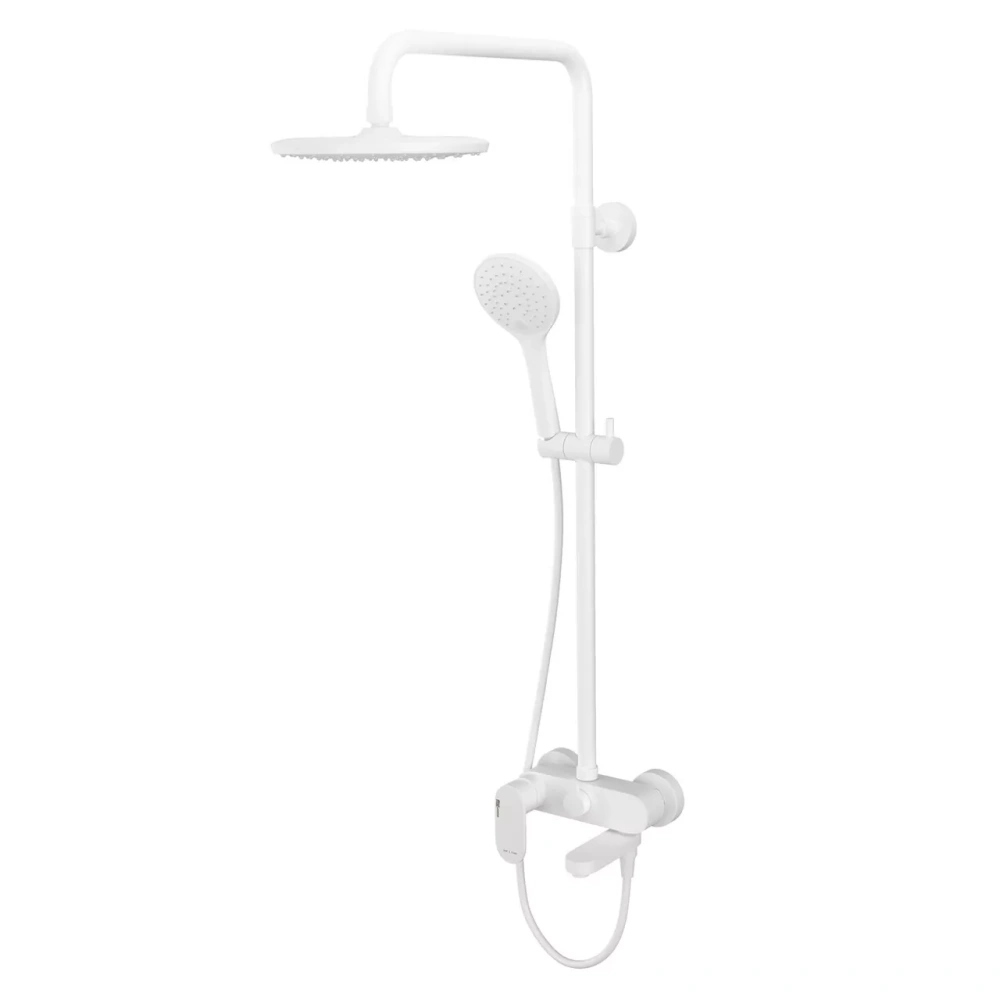 Душевая стойка WasserKraft Mindel A18501 белый Soft-touch от магазина Vanna-Vanna.ru!