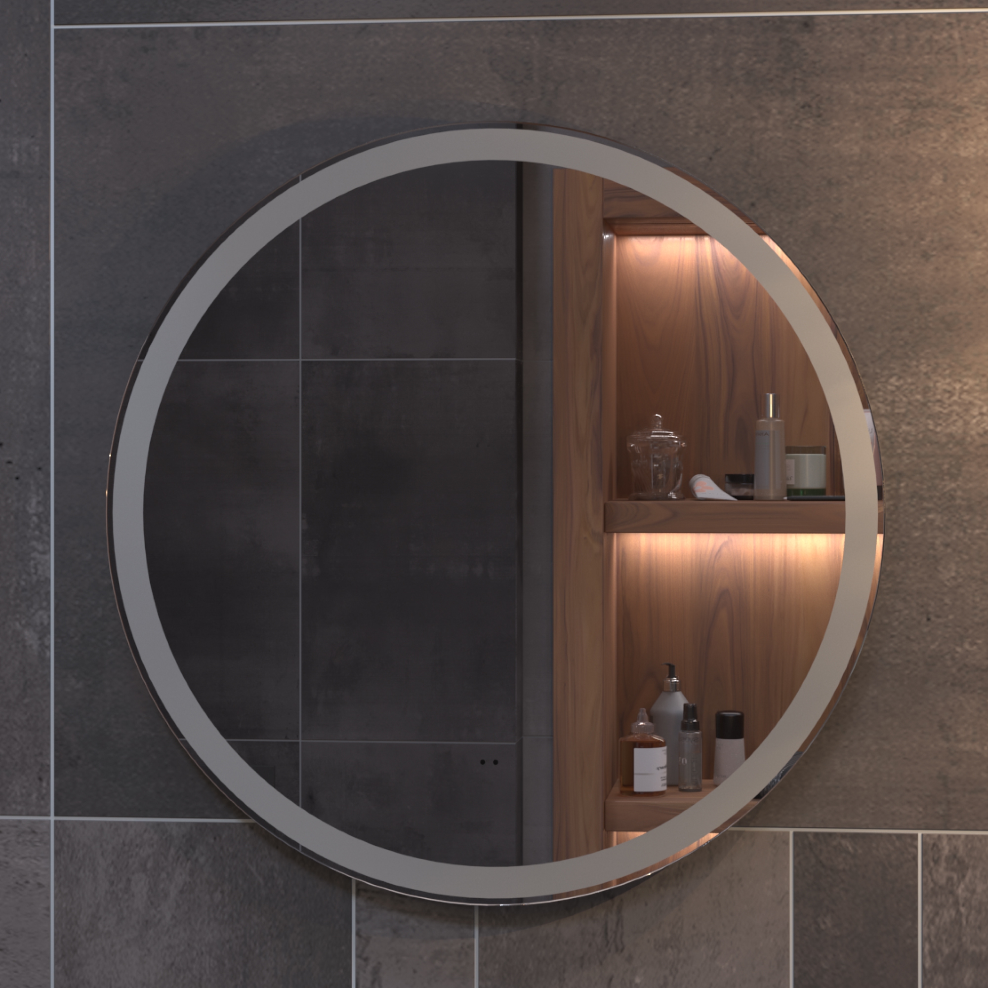 Зеркало Vigo Cosmo Comfort 60 свет, сенсор, антизапотевание