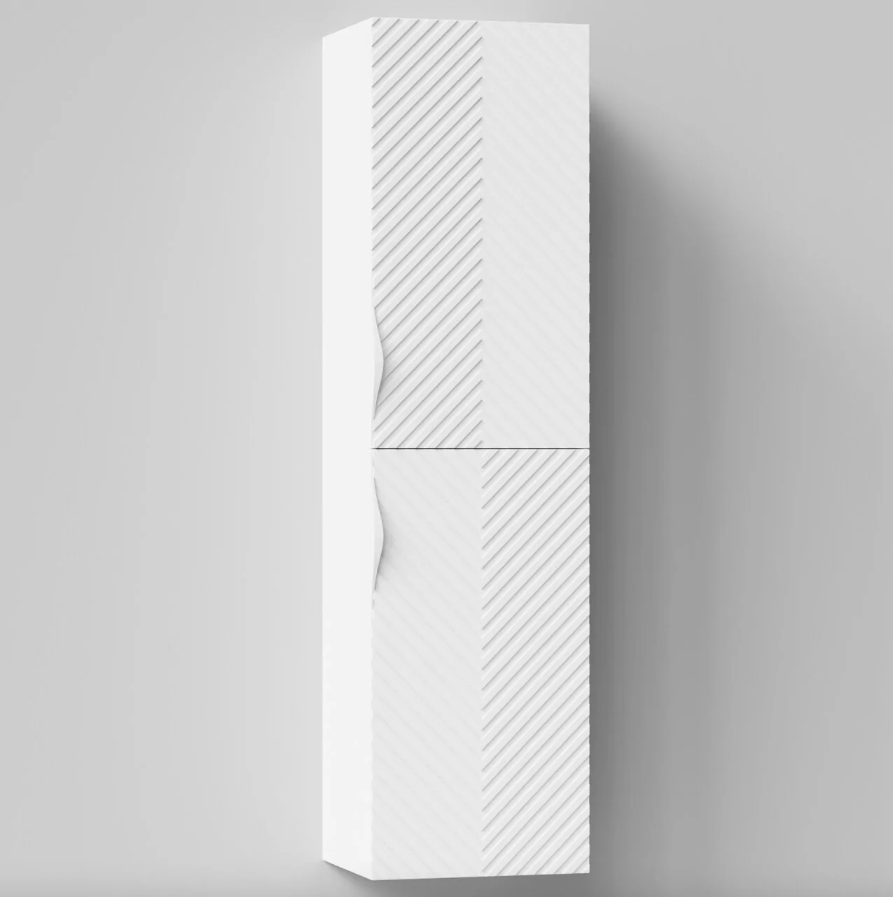 Пенал Vod-ok Elite Эйфория 40 L/R подвесной, F4 елка крупная с ручкой, белый + 7 цветов