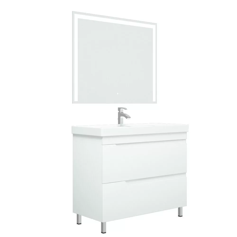 Зеркало Corozo Алано 100х80 свет от магазина Vanna-Vanna.ru!