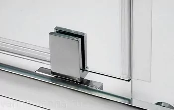 Душевой уголок WasserKraft Leine 35P03 90х90 квадратный, без поддона, прозрачное стекло, хром