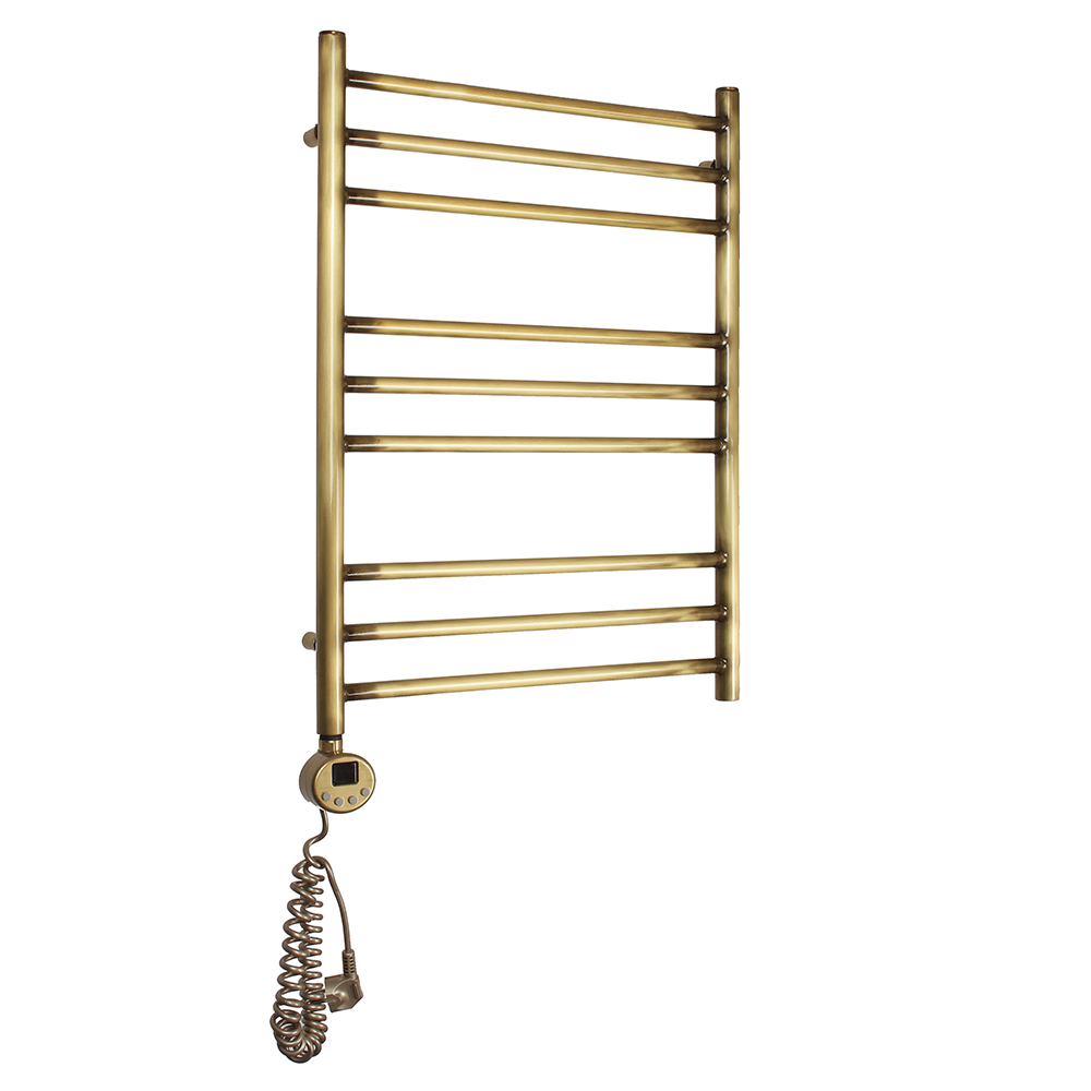 Полотенцесушитель электрический Domoterm Медея П9 500х700 АБР EL античная бронза