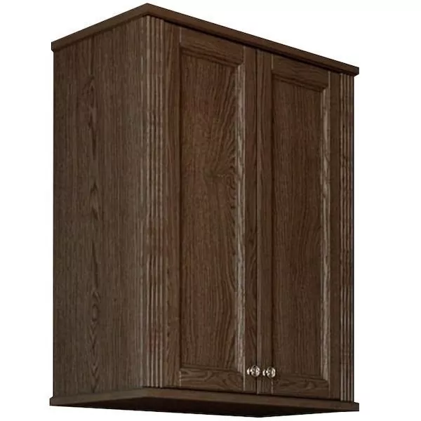 Шкаф навесной ValenHouse Лиора 65 кальяри, хром