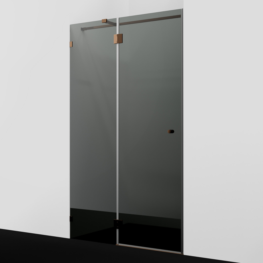 Душевая дверь WasserKRAFT Paar 88H05-TG тонированное стекло