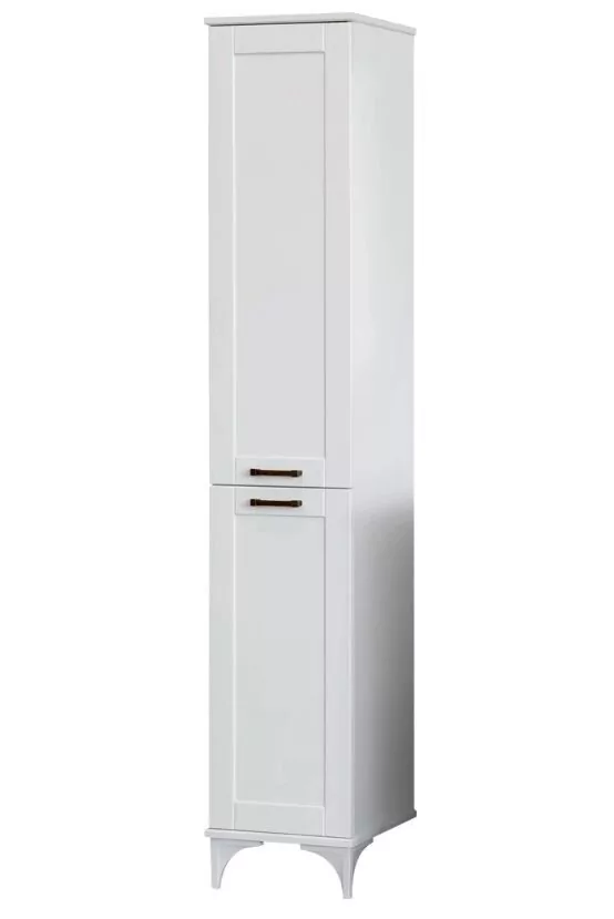 Пенал Sanflor Ванесса 35 L напольный, белый от магазина Vanna-Vanna.ru!