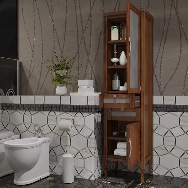 Пенал Opadiris Мираж 45 R светлый орех