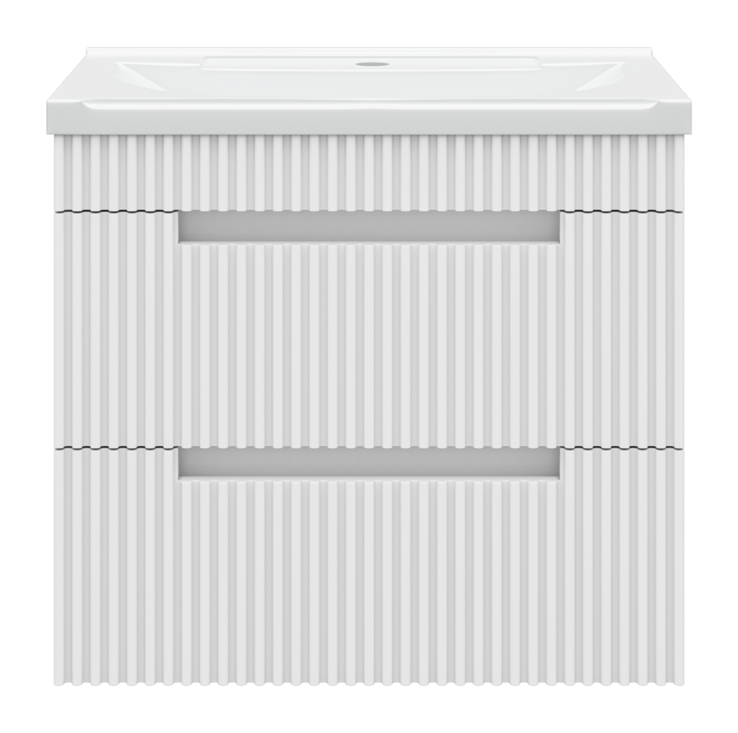 Тумба с раковиной Brevita Ariana 60 подвесная, белый