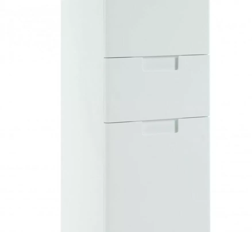 Пенал Bellezza Пегас 35 L напольный, 1 ящик, белый