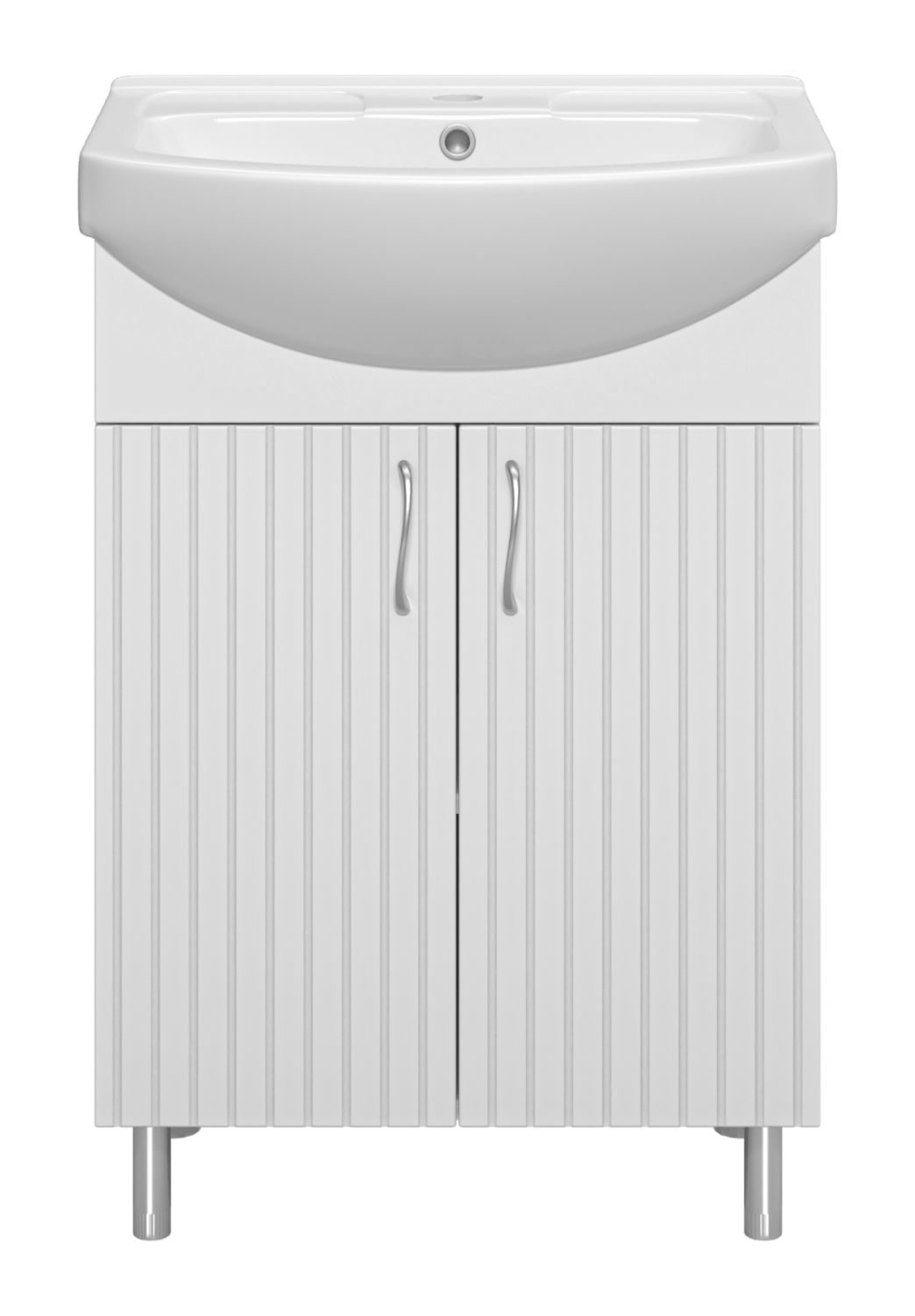 Тумба с раковиной Misty Изео 60 белый