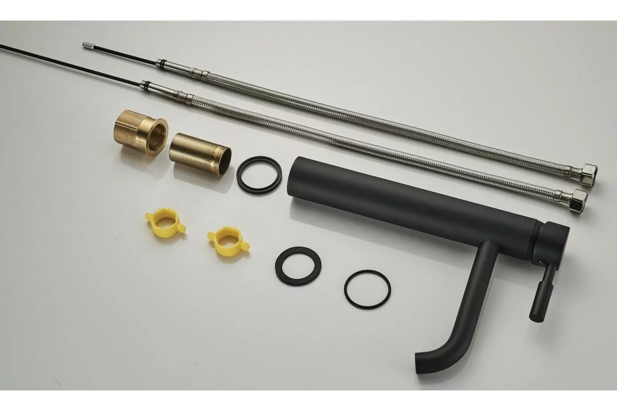 Смеситель для раковины ALMAes Sona TVZ-0906 черный матовый