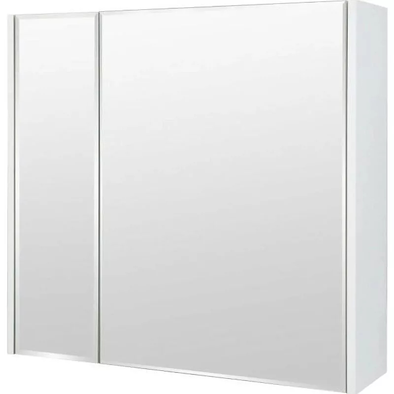 Зеркало-шкаф Sanflor Экко 80 белый