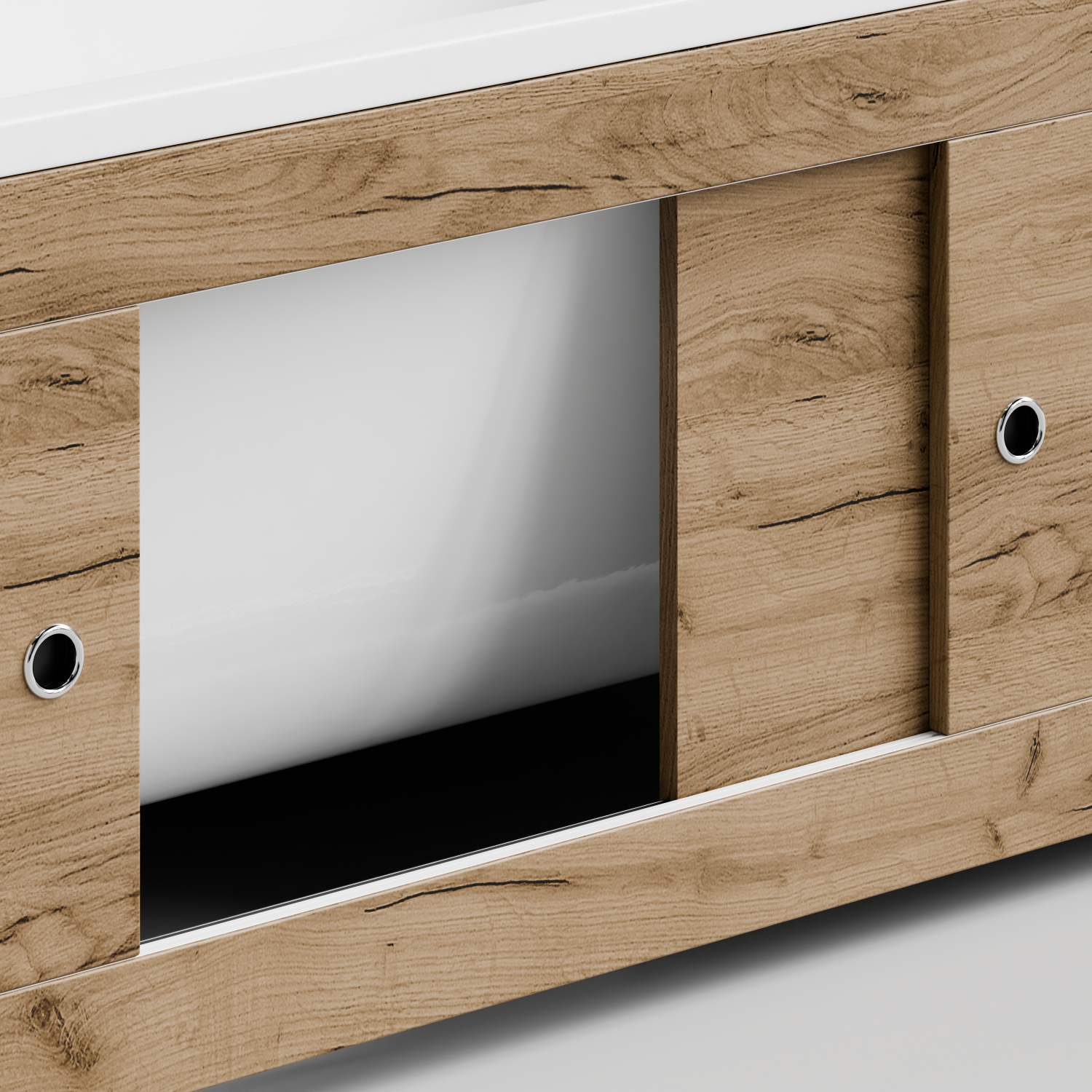 Экран под ванну Vod-ok Купе 180 раздвижной Дуб Тортуга