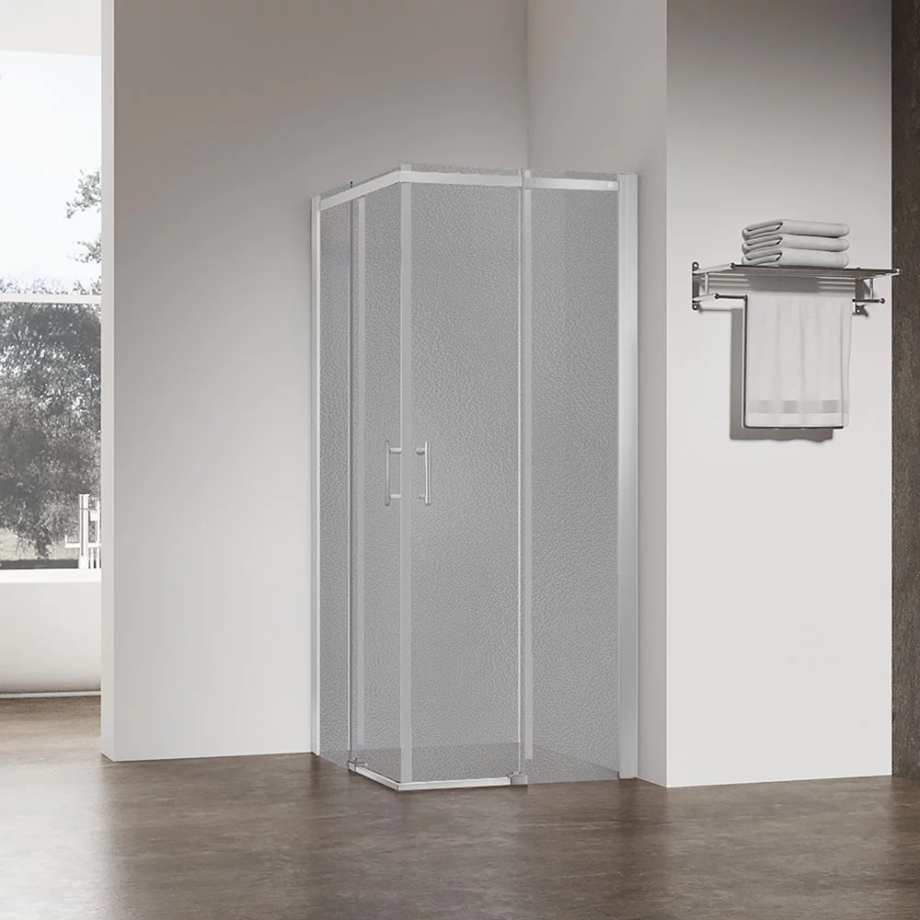 Душевой угол Veconi Rovigo RV-50LCH, 1000х900х1950, хром, стекло pear