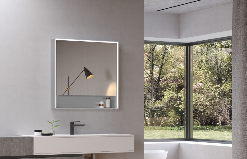 Зеркало-шкаф Esbano ES-5508 80х80