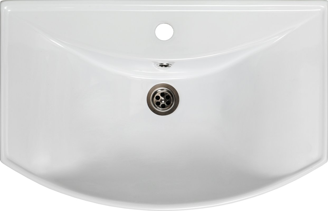 Тумба напольная SanStar Bianca 65 с раковиной Стиль 65, белая