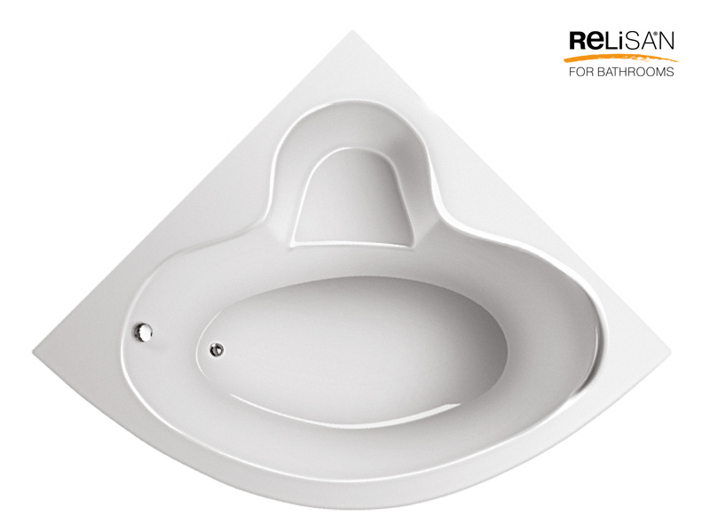 Ванна акриловая Relisan Polina 120х120