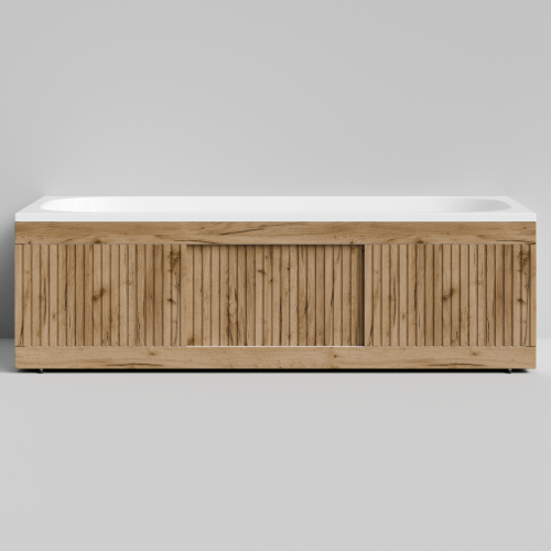 Экран под ванну Vod-ok Тач 180 раздвижной Дуб Тортуга