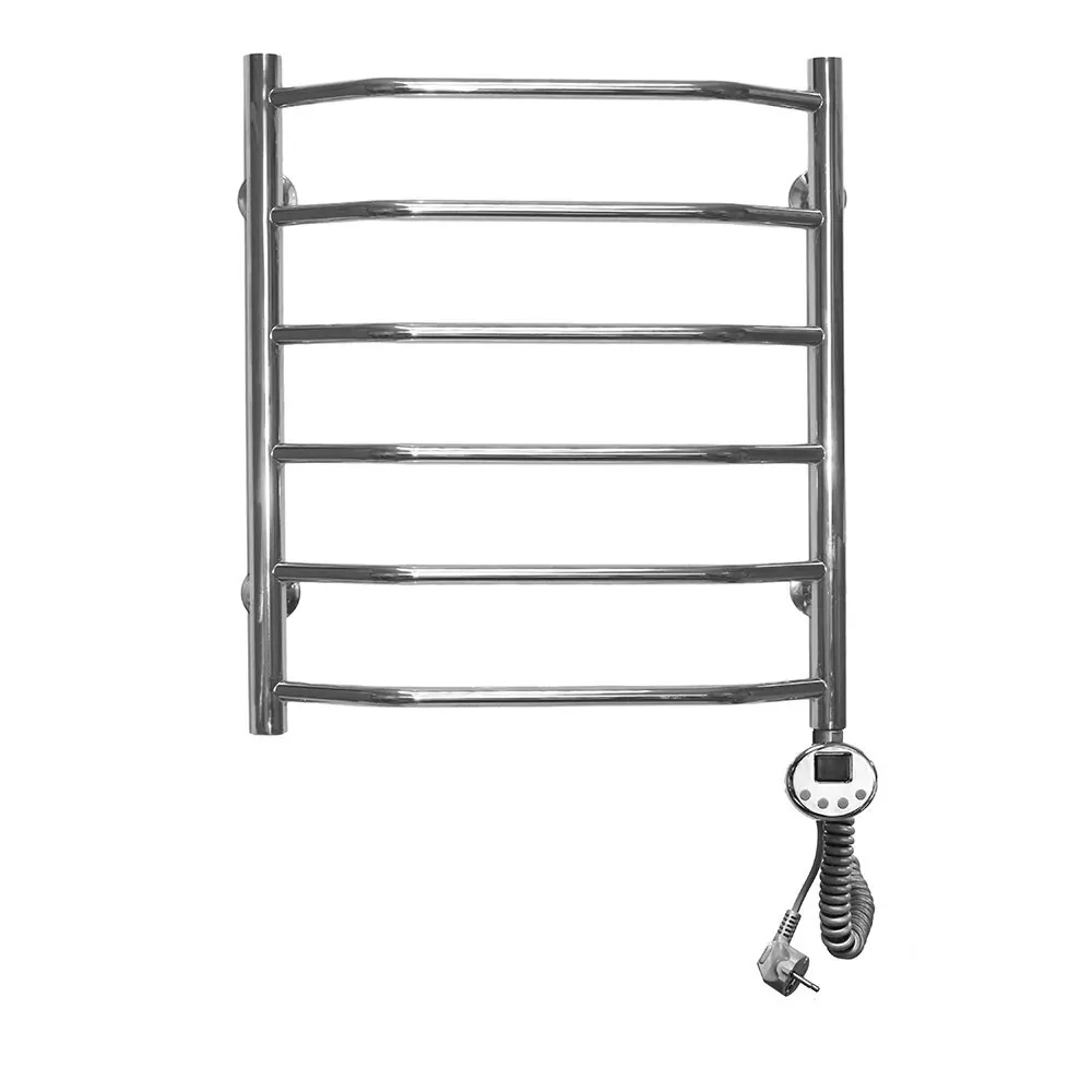 Полотенцесушитель электрический Domoterm Лаура П6 600х800 ER правый, хром