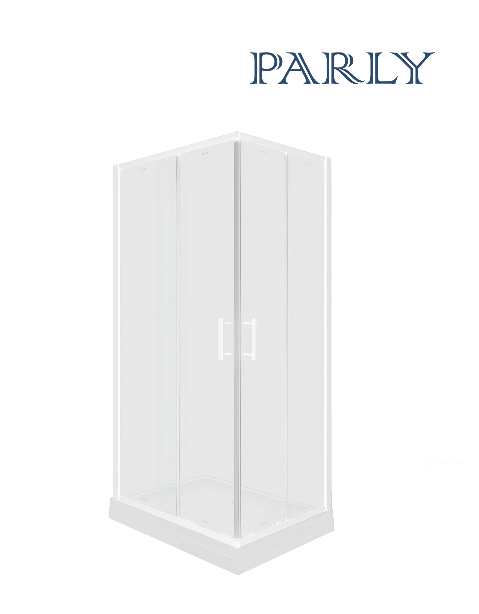 Душевой уголок Parly  ZQ121F с поддоном 120х80