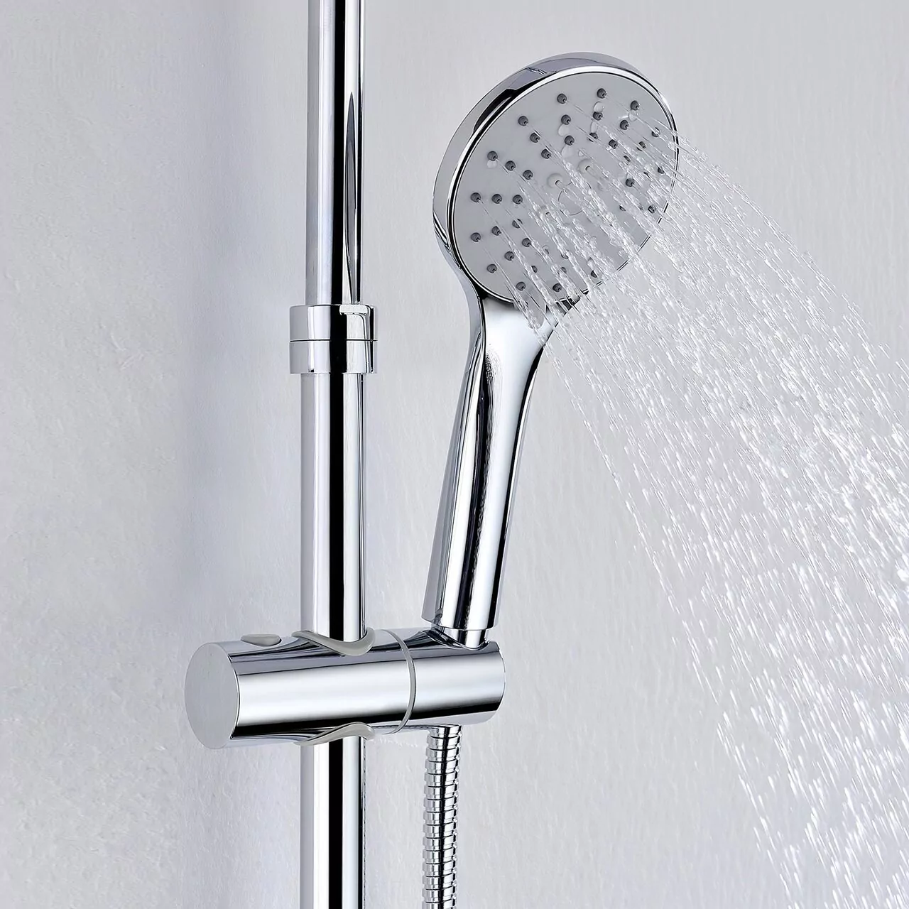 Душевая стойка WasserKraft A066 хром