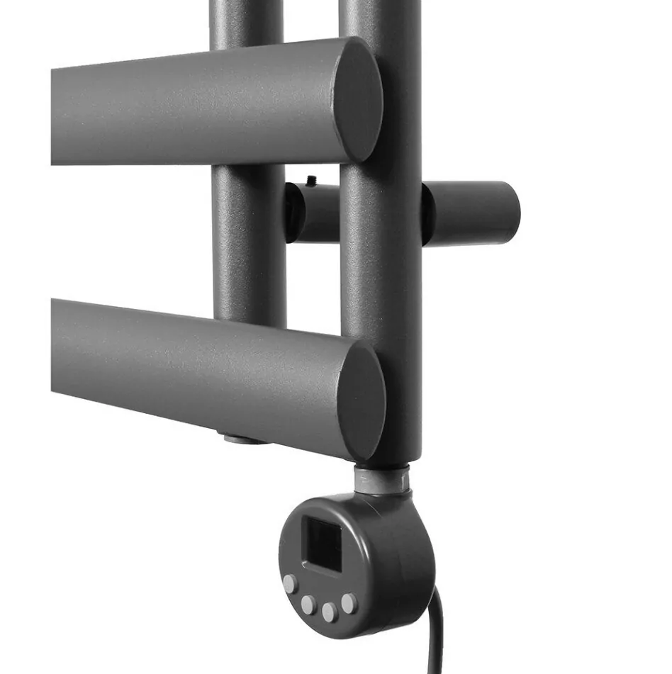 Полотенцесушитель электрический Domoterm Гамма П10 500х1140 ER правый, графит