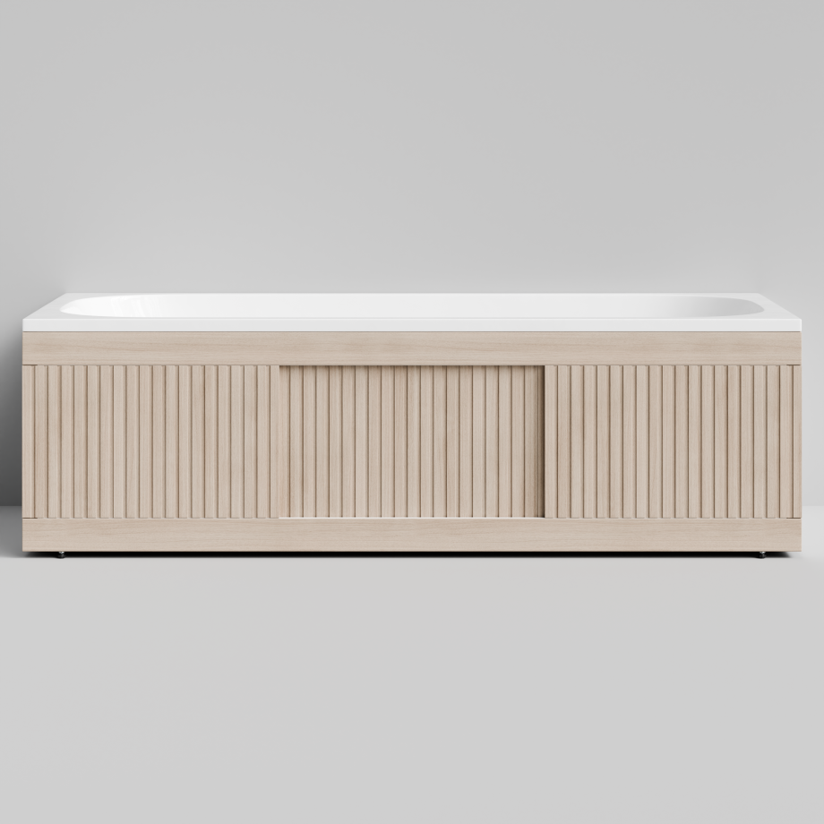 Экран под ванну Vod-ok Тач 180 раздвижной дуб + 15 цветов