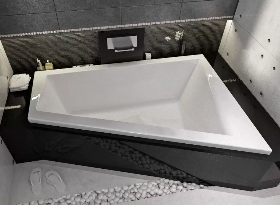 Ванна акриловая Vayer Tessa R 160х100