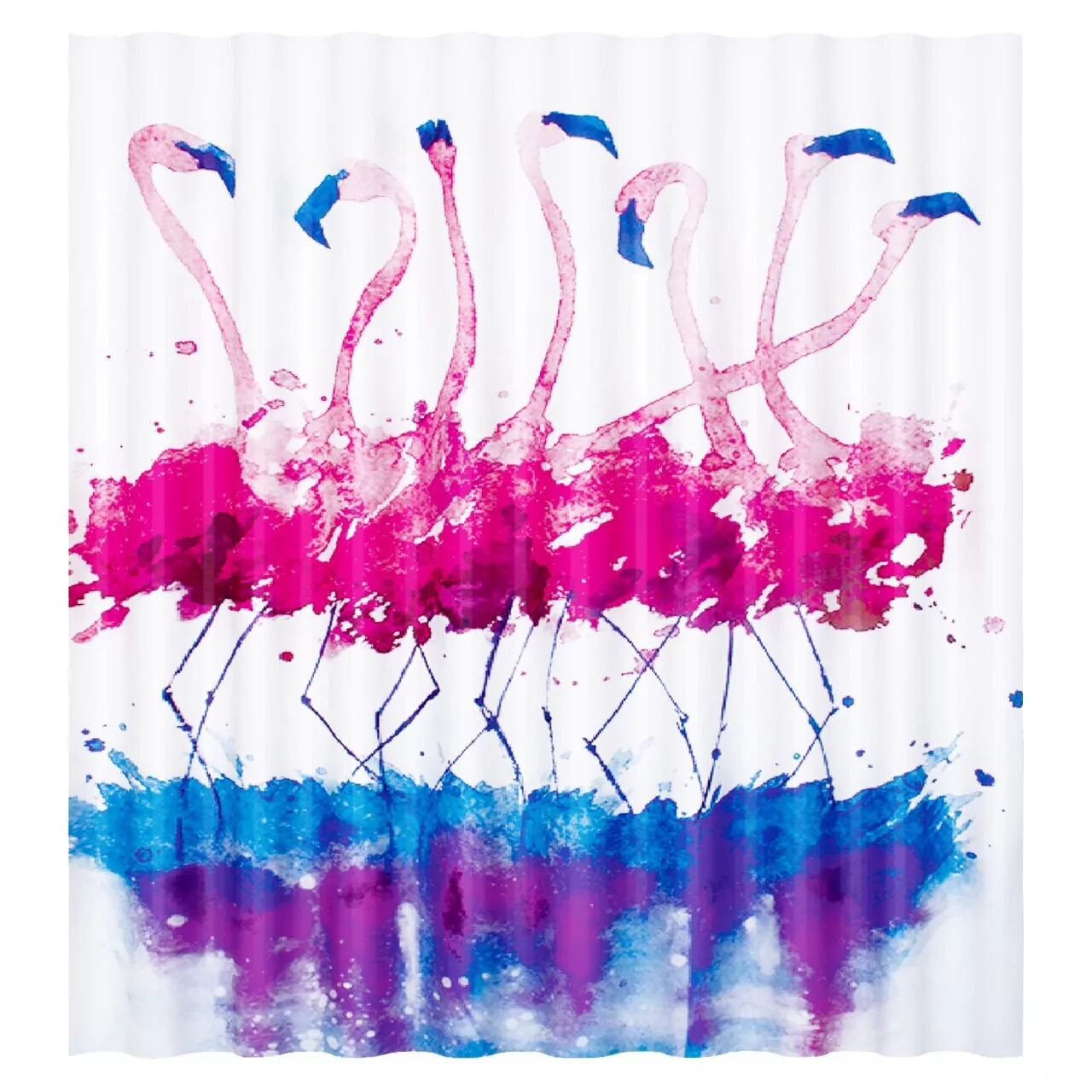 Тканевая шторка WasserKraft Lossa SC-81101