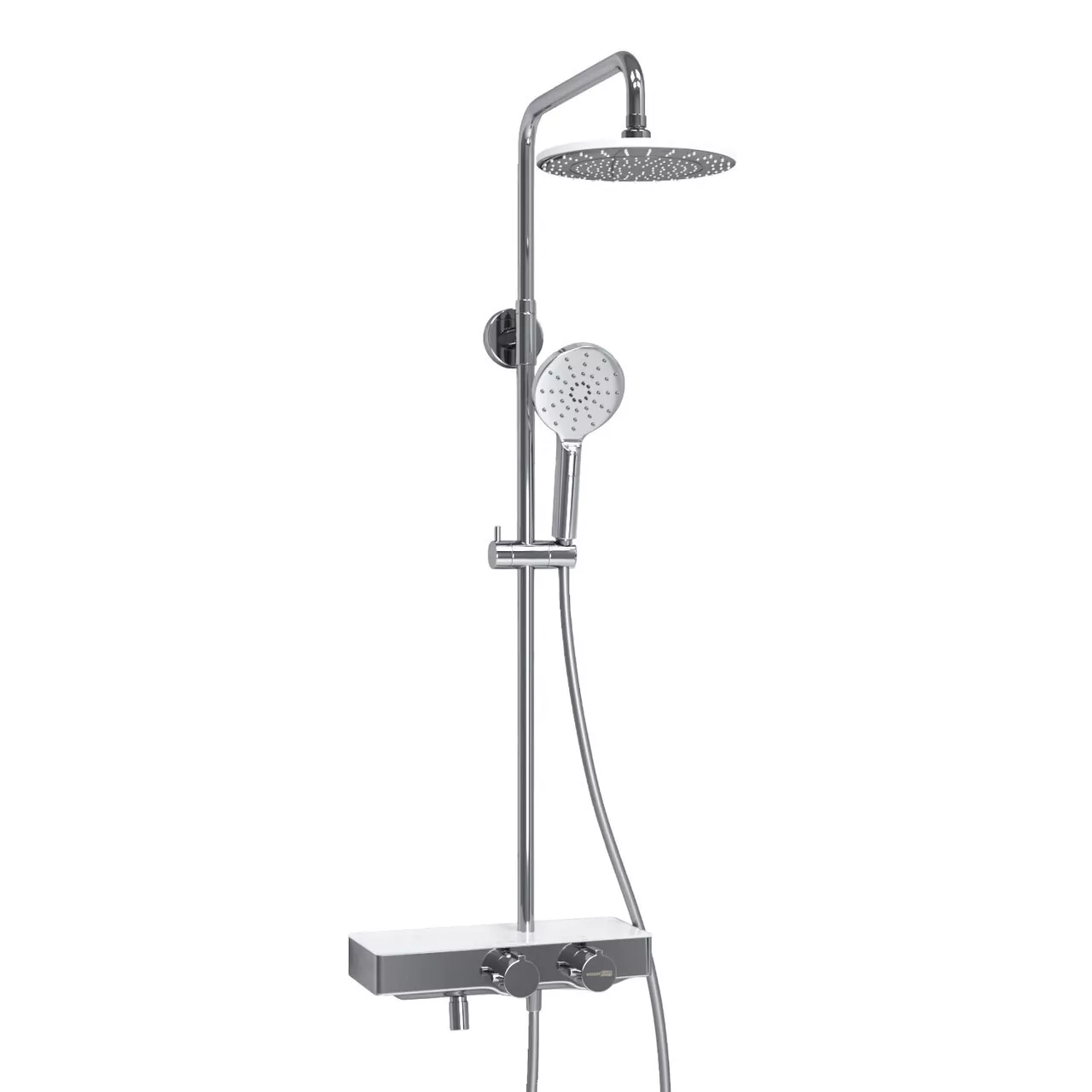 Душевая стойка WasserKraft A113.067.127.CH Thermo хром