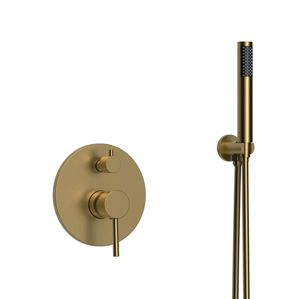 Душевой комплект Raiber Graceful RPG-005 матовое золото